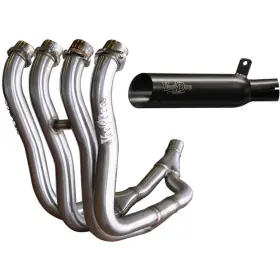 Vefsbusaj9b-cl77 Voodoo Industries Shorty 4-into-1 Full System Exhaust - Black Vefsbusaj9bcl77