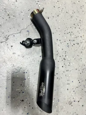 Ss-600-vegsxr67k8cdb Voodoo Exhaust Gsxr 600 750 2008-2022 2023 2024 2025 Suzuki Slip On Black Shorty