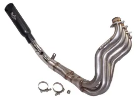 Vefsgsxr1k9b Voodoo Black Shorty Race 4-into-1 Full Exhaust System For Gsxr1000 2009-2016