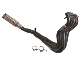 Vefsgsxr1l7p Voodoo Polished Shorty Race 4-into-1 Full Exhaust System For Gsxr1000 2017-2024