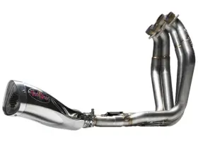 Vmjefsgsxr1l7p Voodoo Polished Mojo Race 4-into-1 Full Exaust System For Gsxr1000 2017-2024