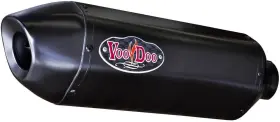 Vpezx10l1b Voodoo Slip On Exhaust Muffler 2011 - 2017 Kawasaki Ninja Zx10r Black Stainless New Usa