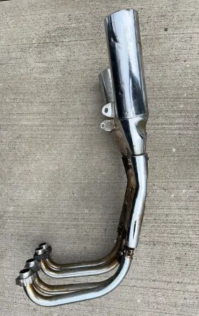 Yamaha 1uj0599 1986-1990 Radian 600 Yx600 Exhaust Header Muffler Tail Pipe