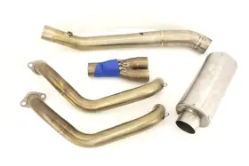 1ws-14710-01-00 Yamaha 2018 Mt-07 Chrome Oem Full Exhaust System Headers Pipe Muffler