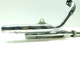 2uj-14711 Yamaha 02 Xv250 Virago 250 Full Exhaust Header Pipe Muffler #3