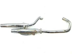 2uj-14711 Yamaha 02 Xv250 Virago 250 Full Exhaust Header Pipe Muffler