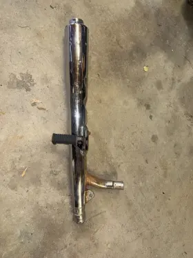 371-14721-04-00 Yamaha 75-77 Xs-500 Right Exhaust Pipe