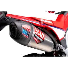 123410s520 Yoshimura Rs-12 Full System Exhaust - Race / Stainless Carbon