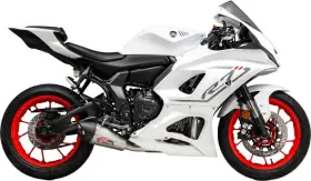 Yoshimura 13720ap520 At2 Race Series Full Exhaust System Ss/cf For Yamaha Mt-07/yzf-r7