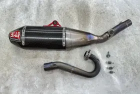 Yoshimura 15810-49h10 10-18 Suzuki Rmz Rm-z 250 Rs4 Carbon Fiber Titanium Full Exhaust Systm