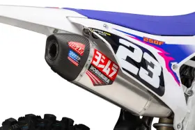 Yoshimura 231030s320 Rs-12 Signature Series Full Exhaust System Ss/al/cf For Yamaha Yz250f