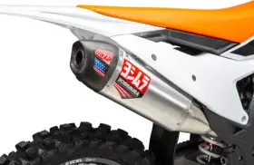 Yoshimura Kde70f3p53 Yosh Rs-12 Signature Slip On Ss Al Exhaust Pipe Muffler W Sa Gas Ex450f 24