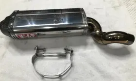 Zx6rr-zx6r Yoshimura Kawasaki Zx6-rr / Zx636 Rs-5 Race Muffler 2005-06 Nice Used
