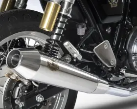 Zard Zre536s10ssr-p Exhaust Slip-on Royal Enfield Interceptor / Continental Gt 2021