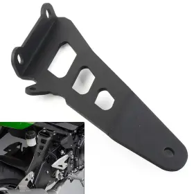 Zdl-kabusikikaisya1989usa 740000969791 Exhaust Hanger Bracket Muffler Support Fit Kawasaki Ninja400 2018-2020 Black Usa
