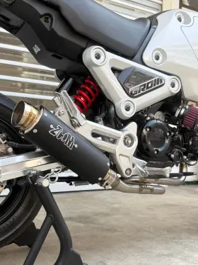 Zoom 647267951838 Exhaust Honda Msx Grom 125 2022-2025 Full System Loop Weld Bung O2 M18 Us