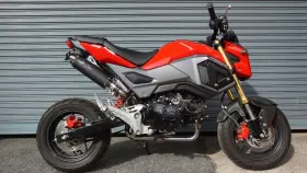 Zoom Zm-hd-msxsf-albk25-2slz-up-us Exhaust Honda Grom 125 Msx Sf 2017-2020 Full System High Mount Black 2sl Us