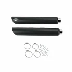 Vance & Hines Twin Slash 3IN 2-2 Slip-on Exhaust Black 46343. Fixed Price $879.95.