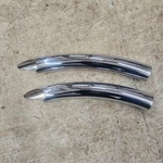 Vance & Hines Big Radius 2-2 Front Rear Muffler Heat Shields D308HC D309HC. Fixed Price $260.00.
