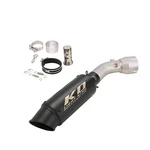 NINJA650 For Kawasaki Z650 2023-2025 Exhaust Slip On Black Muffler Mid Link Pipe. Fixed Price $125.77.