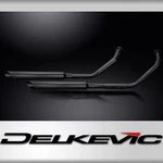 Suzuki VL800 2001-2019 Delkevic Ceramic Black Exhaust 21 Inch Slash Cut Muffler. Fixed Price $589.99.