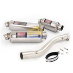 For Honda CBR600F4I 2001-2007 Motorcycle Exhaust Mid Pipe 51MM Muffler Silencer. Fixed Price $136.30.