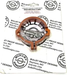 Bullet Proof Designs BPD-PCG-17-ORG Exhaust Flange Guard Orange. Fixed Price $40.00.