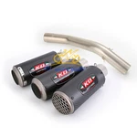For Kawasaki Ninja ZX6R ZX636 2009-2023 Mid Exhaust Pipe Carbon Mufflers System. Fixed Price $115.80.