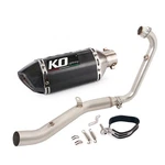 For Lifan Kp-mini LF150-5U LF150-5W Exhaust Header Link Pipe Muffler System. Fixed Price $166.39.