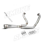 Harley Davidson 2012-2016 Softail Slim Exhaust Pipes 2-1 Deep Bas Performance. Fixed Price $450.00.