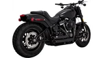 Vance & Hines 47333 Shortshots Staggered Exhaust Matte Black Harley M8 Softail. Fixed Price $1099.95.