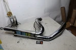 2009 Harley Touring Oem Exhaust Header Pipe Assembly W/ Heat Shields. Fixed Price $175.00.
