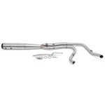 Tarazon Full Length 2-1 2:1 Brushed Exhaust Pipe For Harley M8 Touring Glide 17+. Fixed Price $424.98.