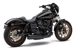 Cobra El Diablo 2-INTO-1 Full Exhaust System Black #6472B Harley Davidson. Fixed Price $796.56.