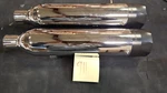 Tab Performance 2014-UP Chrome Sportster Mufflers W/ Zombie (loud) Baffles #911. Fixed Price $275.00.