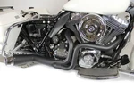 Harley Black Exhaust Flt 1985-2005 Offset Megaphone Into V-twin 29-0034 Ce. Fixed Price $323.99.