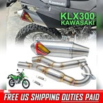 For Kawasaki KLX300 Enduro 2024 Exhaust Pipe Full System Stainless Silver. Fixed Price $323.50.