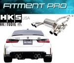 HKSTUDIE-EX001 Catback Exhaust For 2021-2024 Bmw G80 M3 G82 M4 Competition. Fixed Price $5500.00.