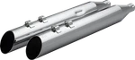 Khrome Werks Hp-plus Slip-on Mufflers Slash Up 4" Trike/twin Cam Chrome. Fixed Price $499.95.