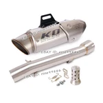 For Yamaha FZ1N 2001-2005 Motorcycle Connect Tips Exhaust Mid Pipe Mufflers. Fixed Price $108.00.