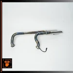 07-12 Harley XL1200L Front & Rear Exhaust Header Pipe Set Aftermarket 9K. Fixed Price $275.00.
