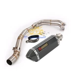 Exhaust System Header Pipe Muffler Escape For Kawasaki Z400 Ninja 2017-2022. Fixed Price $149.85.