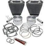 S&s Cycle 91-7702 Black 96" Big Bore Kit For 84-99 Twin Evo. Fixed Price $1489.95.