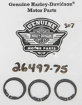Qty Harley 26497-75 Retaining Ring Sportster Hugger Exhaust. Fixed Price $24.99.