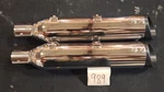 Tab Performance 07-17 Softail Short Chrome Exhaust Pipes 2.25" Baffle (med) #989. Fixed Price $290.95.