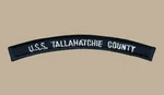 Navy LST-1154 Uss Tallahatchie County Tank Landing Ship Uim Rocker Tab (01). Fixed Price $5.50.