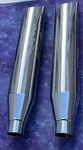 Pair 2 Harley Davidson Exhaust System Pipes 80167-99 Chrome Finish. Fixed Price $150.00.