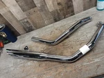 Cycle Shack Harley 93-08 Flt Chrome Never Installed Exhaust Short Slash Down. Fixed Price $84.99.