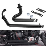 Shortshots Staggered Exhaust Pipes For Yamaha XVS650 Dragstar 400. Fixed Price $153.00.