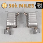 12-16 Mercedes R172 SLK350 M276 Exhaust Mufflers Right And Left Oem 30K. Fixed Price $219.95.